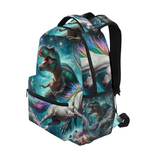 Printed Elementary School Backpack for Boys Girls, Lightweight Travel Backpack, Back to School Essentials, 16 in3