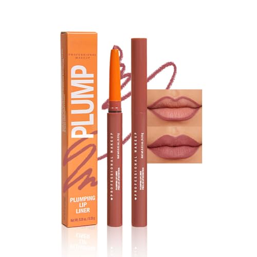 Retractable Lip Liner Pencil for Shaping &amp; Sculpting Lips,Creamy Matte Gel Crayon Lip Liner Pencil delineador de labios,Long Lasting Waterproof Lipstick LipLiner (02#, 1 Count (Pack of 1))