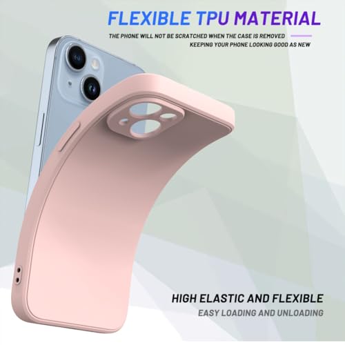 Image of for iPhone 14 Plus Case Pink, Scratch Resistant with Soft Touch, Slim Thin Phone Cover for iPhone 14 Plus 6.7 inch