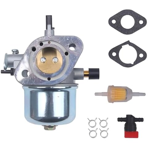 Goodbest New Carburetor Gasket Filter Compatible with Kawasaki FH430V FS481V Recoil Start Engine Walbro LMF 198-004 Cover