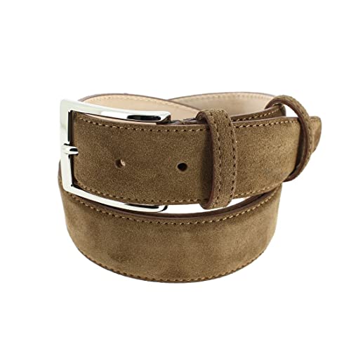 Ceinture en daim marron ALASKA pour vos tenues casual chic