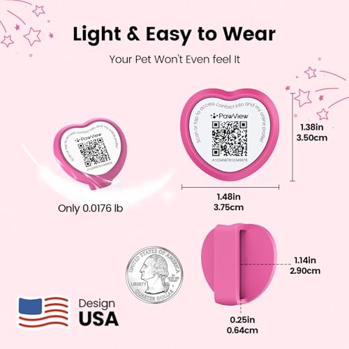 2-Packs QR Code Dog ID Tag UK with NFC, No Subscription, No GPS - Image 2