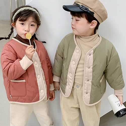Toddler Boys Girls Winter Thicken Coat Jacket Windproof Warm Outwear Kids Boys Girls Casual Clothes Jacket3