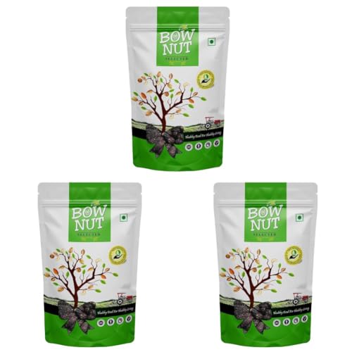 Image of Bownut Premium Dates (Kalmi Dates (Khajoor /Khajur) -, 200gm), Dried (Pack of 3)