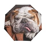 Taille compacte : ouverture automatique et fermeture 3 parapluies de golf pliants de seulement 28 cm. Une fois pliés, ils ne prennent pas beaucoup de place, rentrent bien à l'intérieur d'un sac fourre-tout. Il est léger, un bon choix pour les activités de plein air, telles que les voyages, le shopping, facile à transporter pour les adultes et les enfants