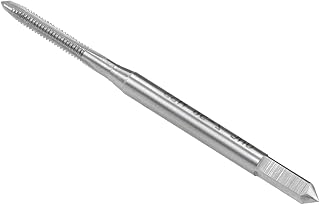 CoCud Thread Milling Taps, 2#-56 UNC Thread 2A, High Speed Steel Machine 3 Straight Flutes Screw Threading Tool - (Applications: for Tapping Drilling Machine), 1-Piece