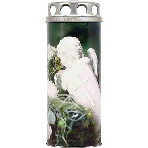 Grablicht - Grabkerze - Motivkerze - Paperlight'Engel aus Stein'