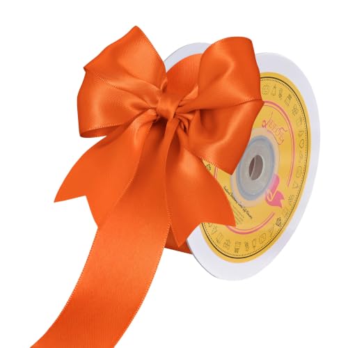 Image of Double Face Torrid Satin Ribbon 1-1 /2 inch X 25 Yards Polyester Torrid Ribbon for Gift Wrapping Very Suitable for Weddings Party Hair Bow Invitation Decorations and More