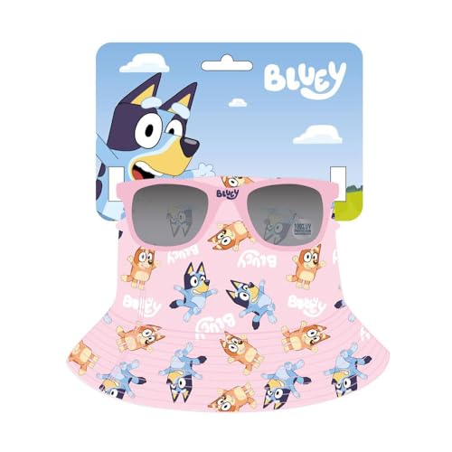 Lot de 2 bonnets de pêcheur Bluey pour garçon et fille parfaits pour l'été