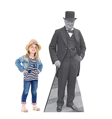 Image of Cardboard People Winston Churchill Life Size Cardboard Cutout Standup