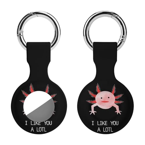 Airtag�Ή��ی�J�o�[ I Like You A Lotl �E�[�p�[���[�p�[ �V���R���ی�P�[�X ���^�g���b�J�[�Ή� �L�[�z���_�[ �J���r�i�t�� �L�[�����O �����h�~ �ϏՌ� �R���p�N�g �S�ʕی� �ϖ��Ր� �y�� �C���h�~ 1PCS [���s�A���i]