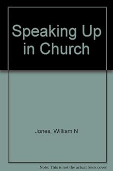 Hardcover Speaking up in church Book