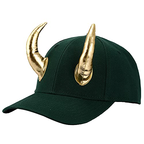 Marvel Loki Cosplay Green Baseball Hat #TOP1