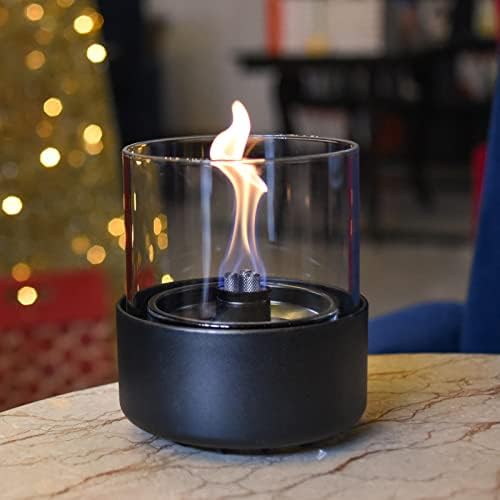 Amazon.com: LOVINFLAME Passion Glass Candle Portable Tabletop Fire Pit Gift  Patio Warmer Fireplace Indoor Home Décor Smokeless, ONLY Used with  Lovinflame Ethanol-Free Fuel (Deluxe) : Home u0026 Kitchen