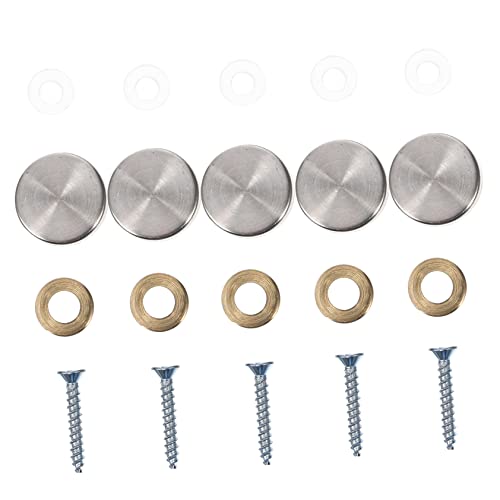GLEAVI 5 sets de tapas decorativas para tornillos para tablero publicitario miniatura 1