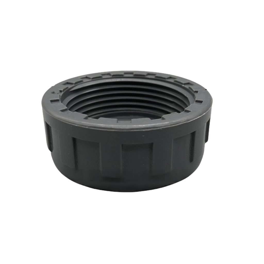 GMBYLBY PVC Female End Caps Garden Irrigation Pipe Water Tube Screw Plug Joint Aquarium Fish Tanks