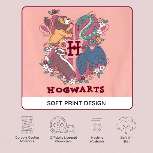 Harry Potter Girls Fleece Flannel Oversized Dress Toddler to Big Kid Sizes (4T - 14-16)4