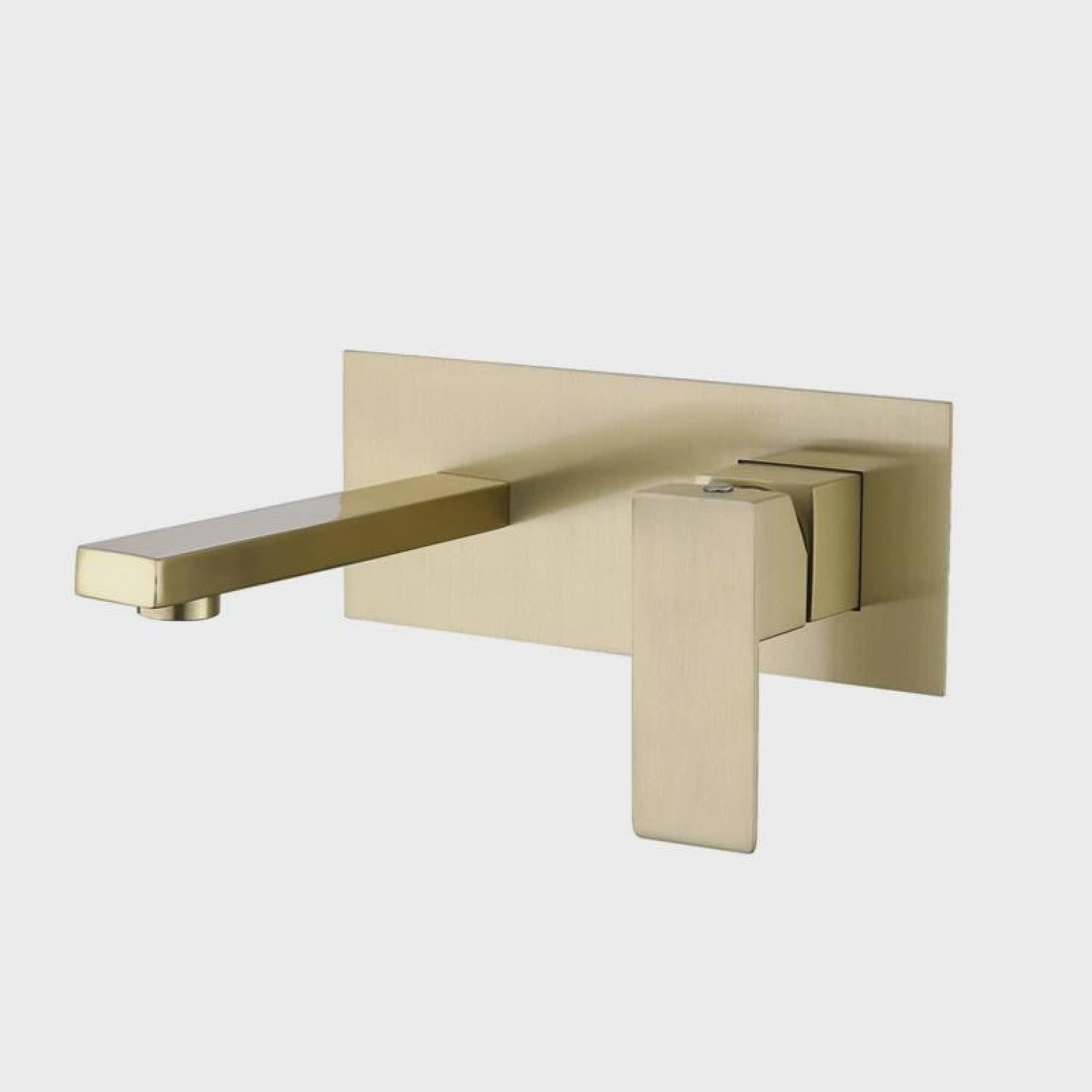 Fanjubei String Gold Kitchen 304 Stainless Steel Dark Hot And Cold Water Faucet, Brushed Gold