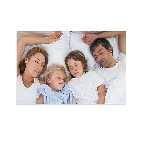 Impression sur toile portrait abstrait IOFEER 60x90cm pour décoration de chambre et bureau