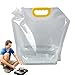 Folding Water Reservoir - Portable Outdoor Water Container Bag, Travel Bag with Large Capacity, Foldable Storage Hikes, Home Backpacking for Increases for