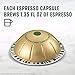 Starbucks Blonde Espresso Roast Capsules, Nespresso Vertuo Compatible, 10 Capsules Per Box (Pack of 1)