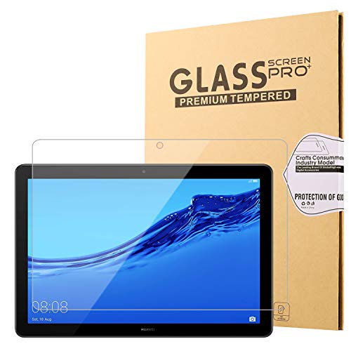 Labanema Huawei MediaPad T5 10 Protector de Pantalla, [Alta Definicion 0.25mm] Premium Cristal de Pantalla de Vidrio Templado para Huawei MediaPad T5 10 10.1 Pulgadas 2018 Tablet