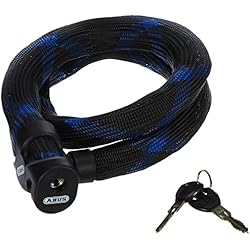 Abus Bicicleta Abus Ivera 7200 Candado, Unisex, Negro, 85 cm
