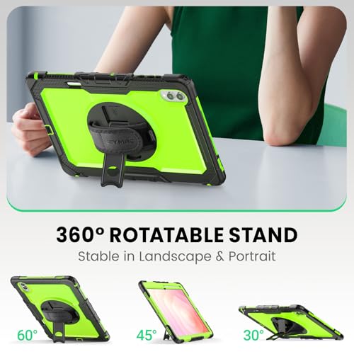 Image of SEYMAC Case for Samsung Galaxy Tab S11 Ultra 5G 14.6 Inch, Green