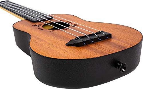 TUS53 ABS Soprano Travel Ukulele – Mahogany - Les Beatles, Paul McCartney, John Lennon, RIngo Starr, George Harrison TUS53 ABS Soprano Travel Ukulele - Mahogany – Image 3