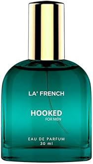La French Hooked Perfume for Men 30ml | Intense Long Lasting Perfume | Premium Date Night Fragrance Scent EDP Spray | Best Gift Perfume for Men and Husband.