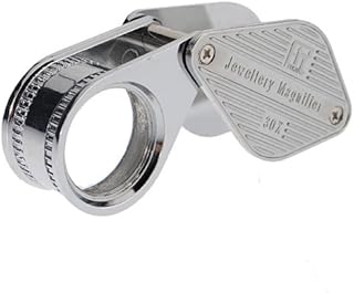 New Pocket Portable Jeweler Lens 30x21mm Loupe Magnifying Magnifier Eye Glass