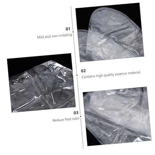 FRCOLOR 12 Pares Footsticker Máscara De Esfoliação Para Pés Máscaras De Pés Úteis Máscaras De Pés Ef