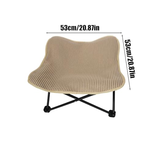 Structure en métal pour gratter et lit de repos pour chats d'intérieur destructeurs