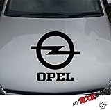  myrockshirt Hochwertiger Opel Aufkleber Sticker XXL Logo Ø 60 cm `+ Bonus Testaufkleber Estrellina-Glückstern ®, gedruckte Montage