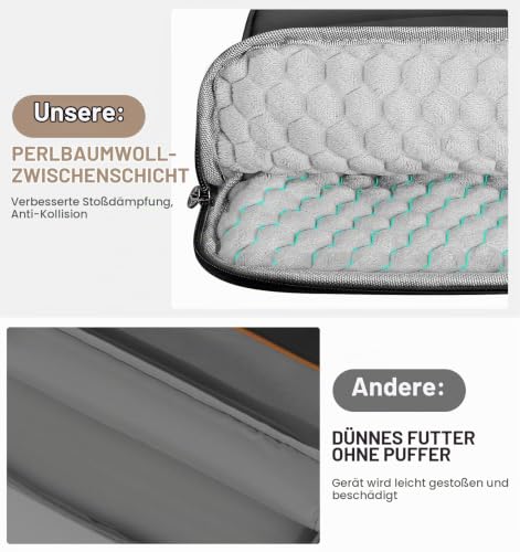 MoKo 13-14 Zoll Laptop-Tasche aus Polyester – Ansicht 4