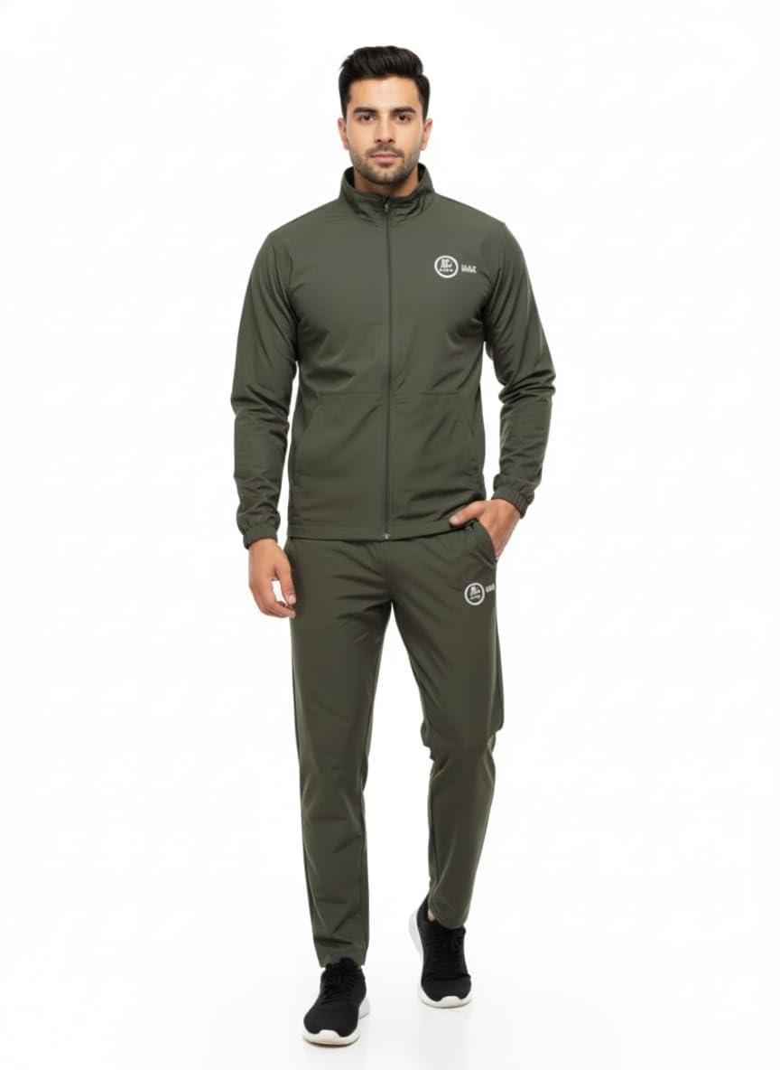 bms trading company BMS Track Suit with inside mesh, Light weight and comfortable (IN, Alpha, XL, Regular, Olive)-picture-17