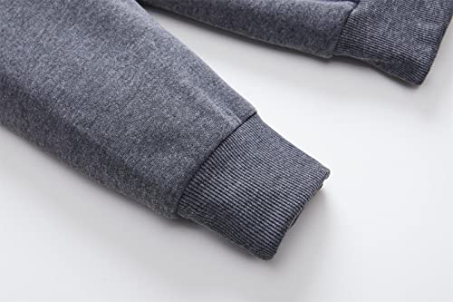 Image of Gary Com Heavyweight Sherpa Hoodies for Men, Thick Fleece Lined Full Zip Up Winter Warm Sweatshirts Work Jackets