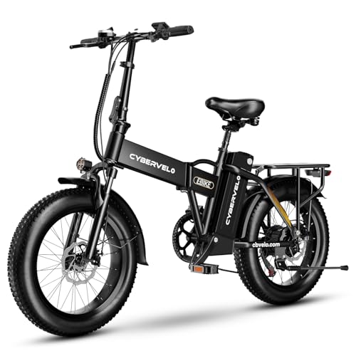Aelith Folding Electric Bike for Adults–20"x3" Fat Tire image 2