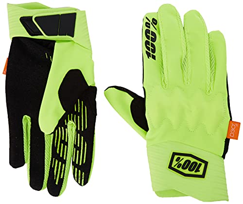 100% Cognito Glove - Men's Fluo Yellow/Black, L