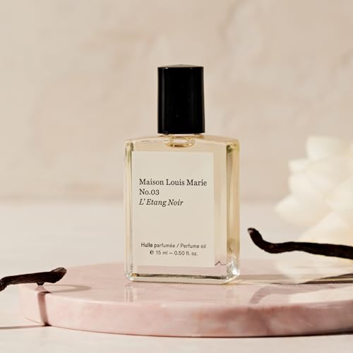 Maison Louis Marie - No.03 L'Etang Noir Roll-On Perfume Oil Sample | Luxury Clean Beauty + Non-Toxic Fragrance (0.1 fl oz | 3 ml) - Image 3
