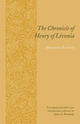 The Chronicle of Henry of Livonia (Records of Western Civilization Series) The Chronicle of Henry of Livonia (Records of Western Civilization Series)