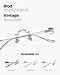 SODQW Rimless Blue Light GLasses for Women Office-Siren Bayonetta Non Prescription Metal Rectangle Frameless Eyewear