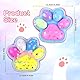 QMLING 2 Stück Fufu Squishy Pfote 12cm, Katzenpfoten Squishy Groß, Süße Weiche Katzenpfoten, Cat Paw Squeeze Spielzeug für Kinder und Erwachsene