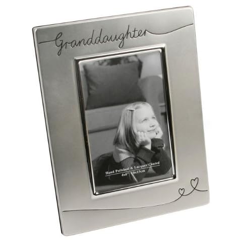 Granddaughter Silver Plated Photo Frame Cover