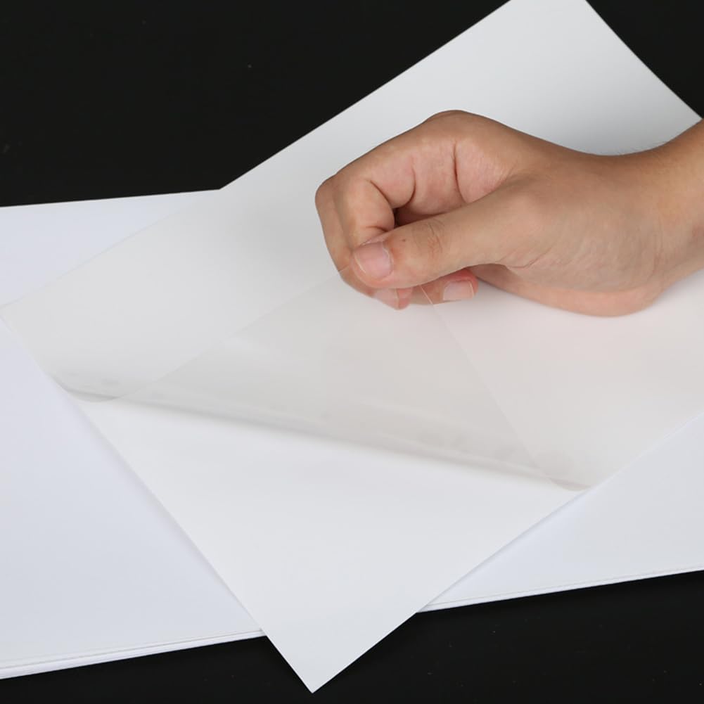 Lot De 30 Feuilles De Papier Autocollant En Vinyle