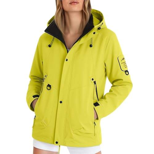 Chaqueta impermeable para mujer que frena el viento y la lluvia sin pesar nada