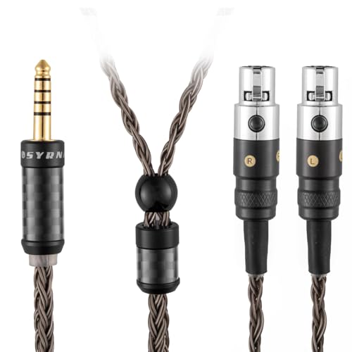 Amazon | SYRNARN 4.4mm バランスヘッドホンケーブル AUDEZE LCX