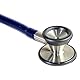 Gima - Classic Cardiology Stethoskop mit Edelstahlkopf, kegelförmige Glocke für tiefe Frequenzen, hochempfindliche Membran zur Verstärkung von Klängen, Lira Blu, 32550