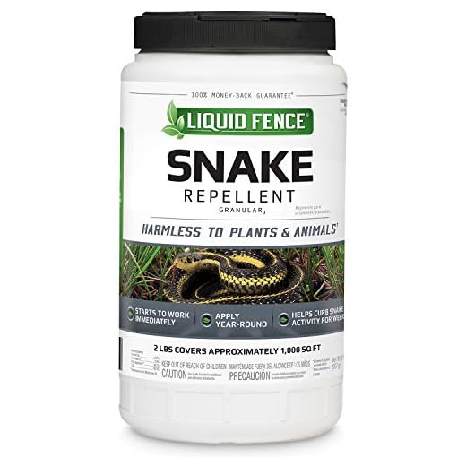 Liquid Fence Snake Repellent Granular, 2-Pound
