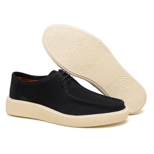 Turunelli Calçados Sapato Masculino Orvieto, Couro Camurça, Palmilha em Gel Anatômica, Forro em Couro, Solado Leve, Casual e Elegante, Numeração 37-45 (Azul Noturno, BR, Adulto, Numérico, 41)